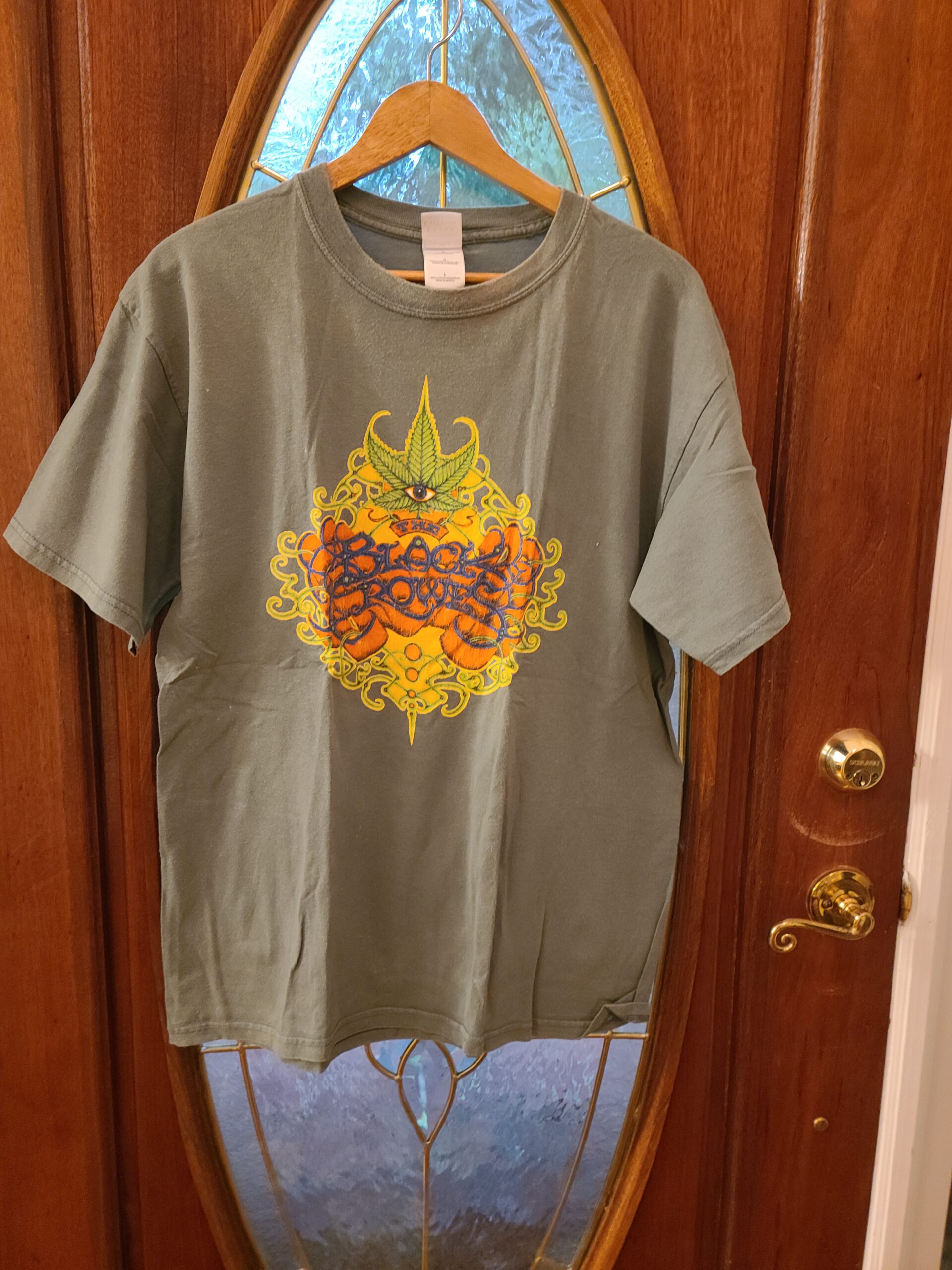 Memorabilia T-shirt, BLACK CROWES BLACK CROWES Japan 2005 Tシャツ Lサイズ BLACKCROWESJAPA SHOOT /00300 The Black Crowes - Rare 2005 Tour Shirt - Large - Raven's Reels